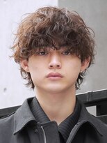 フィフスパーク(fifth PARK) 渋谷波巻きパーマ束感ツイストスパイラル無造作メンズパーマ色気