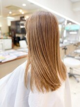 ビーワンヘアー 藤井寺 土師ノ里(B1hair)&nbsp;ブリーチなしカラー