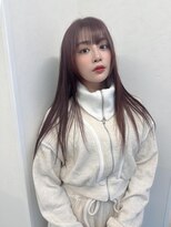 シエ バイ ケンジ 湘南台(sie by KENJE)&nbsp;艶髪♪ピンクベージュカラー♪レイヤーロング♪
