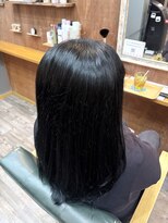 ヘアーサロン アトリエ(Hair salon ATORIE)&nbsp;ロング落ちる黒染め艶カラー