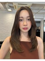 アビー 福岡天神(ABBEY)&nbsp;ロングヘアレイヤーカット前髪カット髪質改善トリートメント