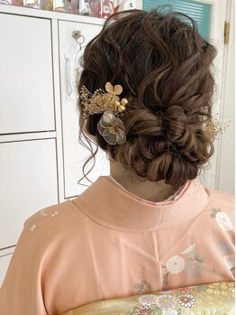 エン(En)の写真/イベントのヘアセットもお任せ下さい！早朝対応可能で素敵な思い出づくりのお手伝いを♪