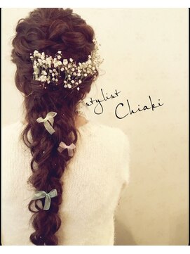 アチーブ 姫路店(Achieve) 【Achieve】編み込みダウンアレンジStylist　平石