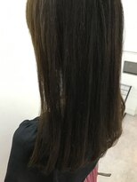パティオンツー(PATIONN2)&nbsp;ナチュラルストレート毛先ワンカールセミロング