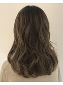 【GOOD DAY HAIR】《セミディ×シアーグレージュ》      下北沢