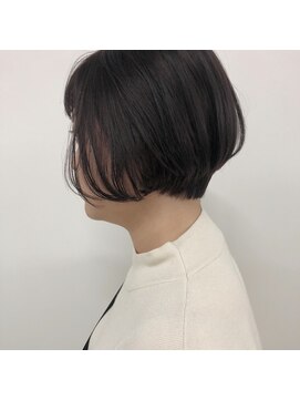 キー(kii) naturalshortbob(asuka)　ショートボブ　ブリーチカラー　福岡