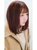 耳かけボブスタイルで毛先パーマをかけ イメチェンスタイル 1