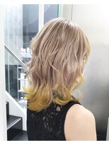 シェリ ヘアデザイン(CHERIE hair design) blond beige × yellow◎