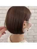 まろやかブラウン☆ぷつんとボブ
