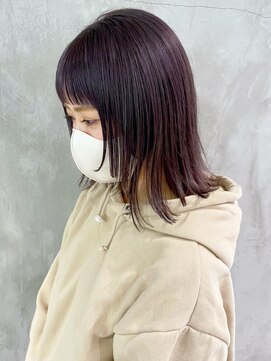 アイティー バイ アルバム 浦和店(IT by ALBUM) ラベンダーグレーウルフ_クールショート_ba308742