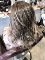 ヘア メイク ココ(hair make coco)&nbsp;ホイルワーク★ホワイトグレージュ