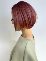 アイティー バイ アルバム 中野店(IT by ALBUM)&nbsp;シアピンク_マロンベージュAラインボブかきあげロング_ba330403