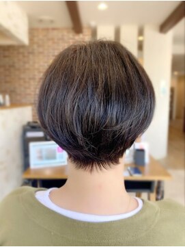 ヘアブロス(hair BROS) マッシュショート