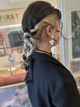 コワファースト させぼ五番街店(COIFF1RST) 編みおろしアレンジ★