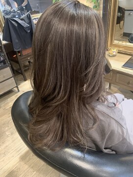 オールド(old) 白髪活かしハイライト old/立川 髪質改善