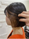 【ES佐藤】AutumnStyleショートボブ&インナーカラー