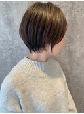 ショート×アッシュブラウン#20代30代#40代