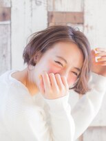 メンズアンドレディース モテナ&nbsp;アップバング くせ毛ショート マッシュヘア【モテナ 豊田 浄水】