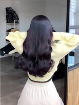 ジュイル シブヤ(JEWIL SHIBUYA)&nbsp;JEWIIL中島 ブリーチなしで作るラベンダーグレー