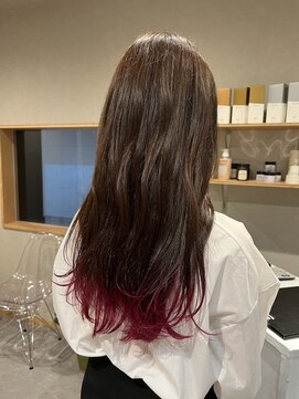 エテ(ete) イヤリングカラー、インナーカラー、ブリーチ