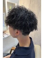 ガビーヘアルーブ(gabi hair LOOB) ツイストスパイラルパーマツーブロックツイストパーマ UP