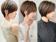 ロンドクロエ 横浜(Lond Chloe)の写真/前髪と顔周りで創る小顔ショート。一人ひとりの’似合う’を計算した黄金比のデザインをご提供。[横浜]