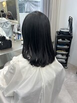 クーラアオヤマ(Cura Aoyama)&nbsp;【コテ巻き風パーマ】艶髪ワンカール