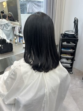 クーラアオヤマ(Cura Aoyama) 【コテ巻き風パーマ】艶髪ワンカール