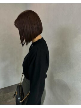 サロンエフ(salon f) 髪質改善×ボブ×ラベンダーブラウン