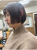 イメチェンスタイルハッシュカットレイヤーカット