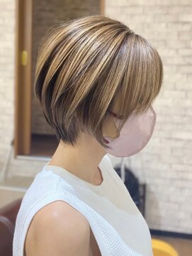 ヘアークルーズピース (hair cruise Piece) ショート/ショートボブ/ハイライトカラー/