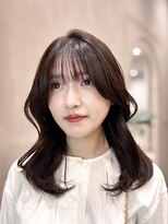 フィー 北千住店(fee)&nbsp;[柴尾style]小顔/クラゲヘア/オリーブグレー/ココアベージュ