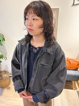 メルト 吉祥寺(melt) 高塚/ウルフレイヤーカットウルフパーマミディアムパーマ
