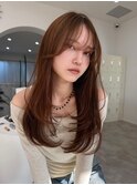 イメチェン/ホワイトブロンド/レイヤーカット/美髪/沖縄市