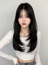 クー  戸越銀座(QOO) 似合わせカット髪質改善20代30代40代◎美髪サイドバング