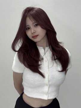 チューン 銀座(TUNE) ボルドーレッド