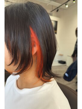 アムヘアー(A.M. hair) インナーカラーウルフ