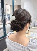 いいとこどり！大人可愛くシニヨンヘア！