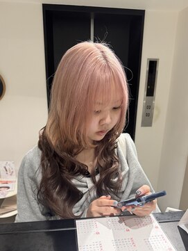 【fuka】ホワイトピンク/リタッチカラー/ハイトーン