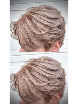 アリープパロット(ALEAP parrot) ハイトーン/メンズ/センターパート