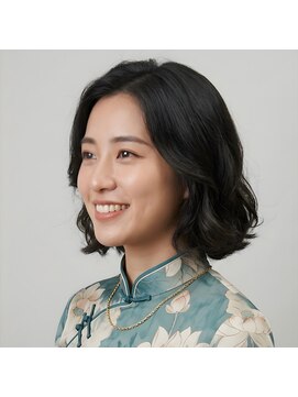 アームスヘアー 狭山ヶ丘店(arm's hair) 【狭山ヶ丘】カット+マニキュアで魅せる至高のダークブラウン