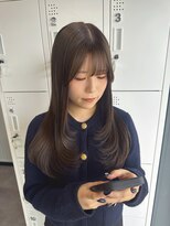 セブンルックスクレオ(7LOOKS creo) オリーブベージュ / レイヤーカット