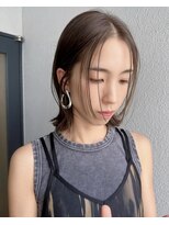 アリーシャ バイ アルティナ(Alisha by artina)&nbsp;ひし形レイヤーボブ/オリーブベージュ/シースルーA70