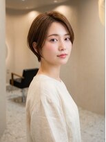 トゥーリ 城南樋井川店(tuuli)&nbsp;前髪なしショートボブ/丸みショート