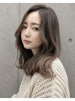 エストアール フクオカ 福岡博多店(est-r. Fukuoka)&nbsp;韓国風ミディアム×グレージュ