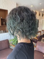アルベレットオブヘア (arBellet of hair)&nbsp;クセ毛×モスグリーン