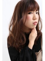 イソラブル(ISOLA-blu) 【シールエクステでハイライト】ベージュ×ポイントエクステ