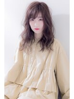 ジリッタ(JILI.TA)&nbsp;【JILI.TA京都】大人可愛いラベージュカラーシースルーバング