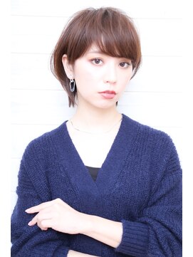オーシャン(Ocean) [OCEAN Hair&Life]斜めバング☆耳かけ☆ベリーショート☆