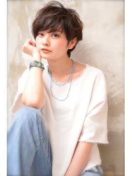 ロイジー(roijir) 【roijir】表参道　マッシュショート×グレージュカラー